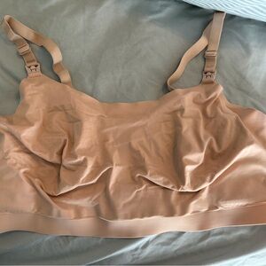 Soma Embliss Luxe Nursing Adjt Nude Bralette